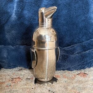 Stainless Steel Penguin Cocktail Shaker